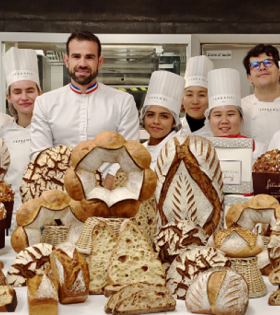 Joël Schwalbach (MOF) Boulanger shares his expertise with students at FERRANDI Paris