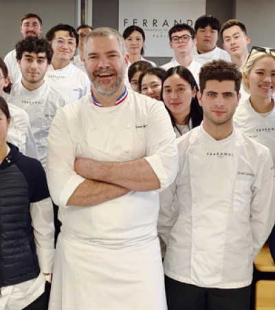 MOF Romain Leboeuf’s Expert Demonstration for Intensive Program Students