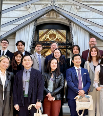 FERRANDI Paris students of the Intensive Professional Program in French Cuisine visited the luxury 5-star hotel, The Peninsula, in Paris.