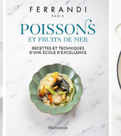 Parution de Poissons le 26 octobre 2025, le nouveau livre de FERRANDI Paris, aux éditions Flammarion